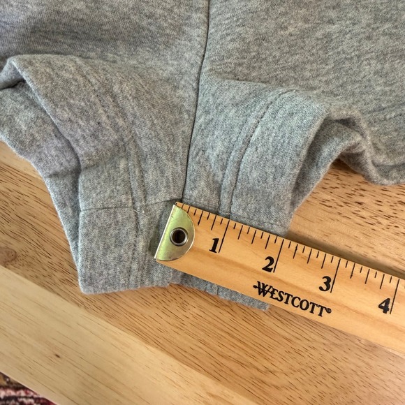 Nike Phoenix Fleece High Waisted Shorts Womens XL Sweat Shorts Grey FD1409-063 - Picture 9 of 10